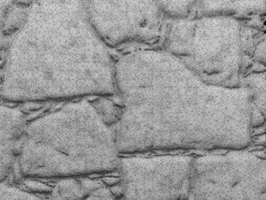 bricks wall 3D 模型