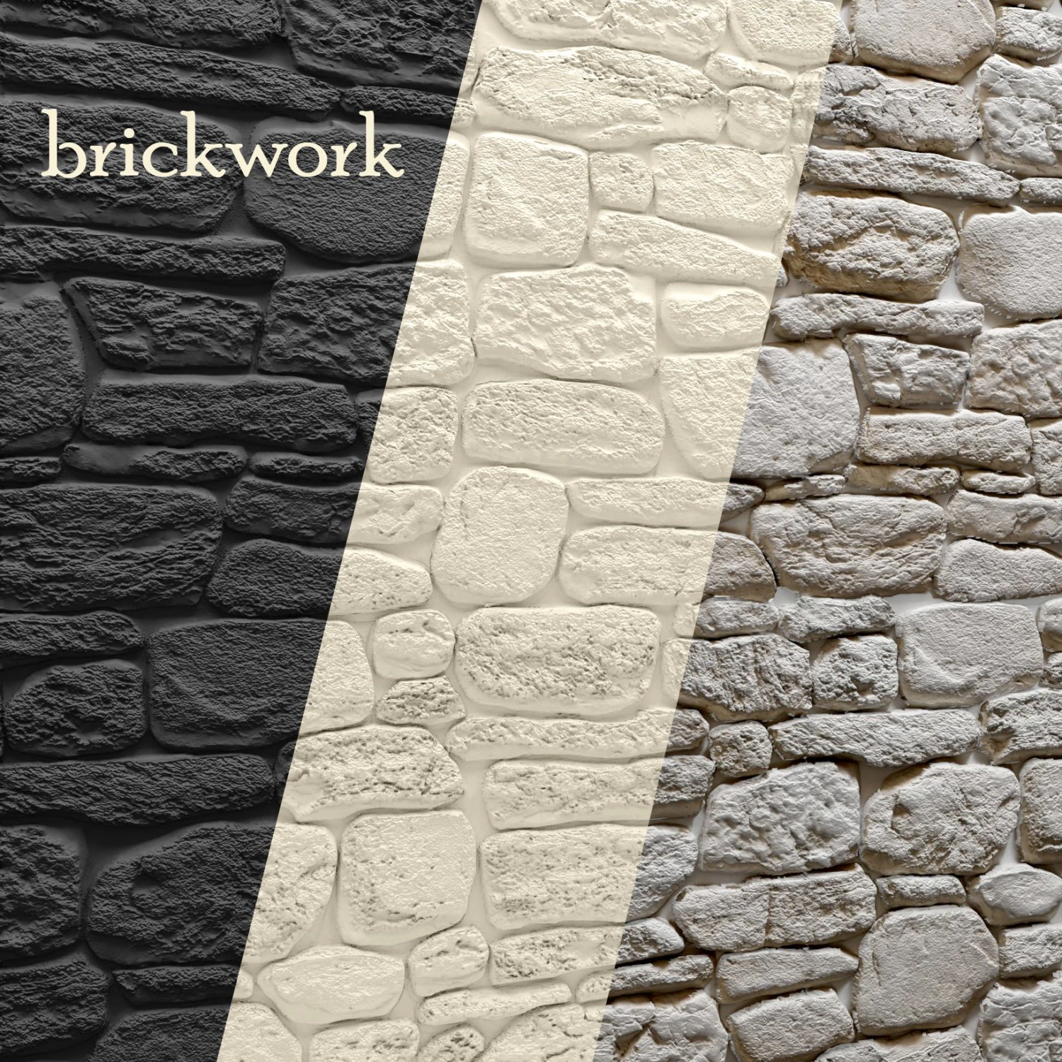 bricks wall 3D Model .c4d .max .obj .3ds .fbx .stl .blend 