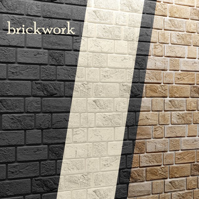 bricks wall Modelo 3D .c4d .max .obj .3ds .fbx .stl .blend 