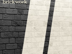 bricks wall Modelo 3D