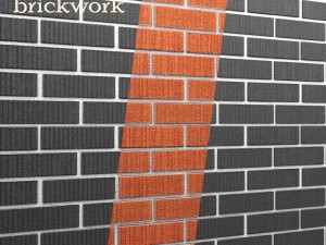 bricks wall Model 3D