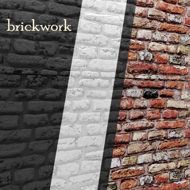 bricks wall Modelo 3D .c4d .max .obj .3ds .fbx .stl .blend 