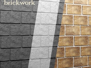 bricks wall Modello 3D