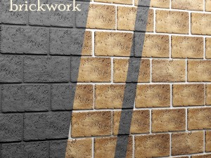 bricks wall Model 3D