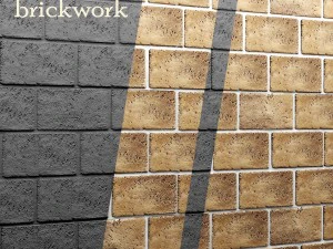 bricks wall 3D Model