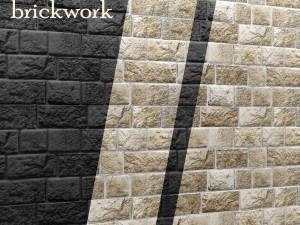 bricks wall 3D मॉडल