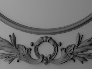 boiserie molding Model 3D