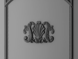 boiserie molding Model 3D
