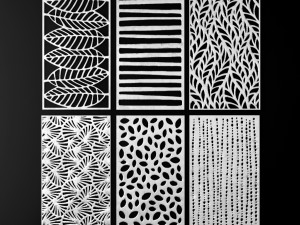 3d panel futurism 3D 모델