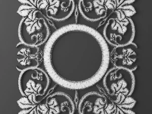 rosette molding 3D Model