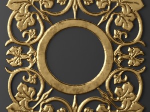 rosette molding Modelo 3D
