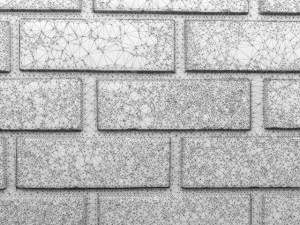 bricks wall 3d 3D Model