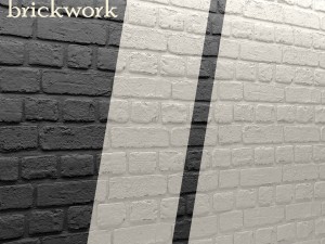 bricks wall 3d 3D Model