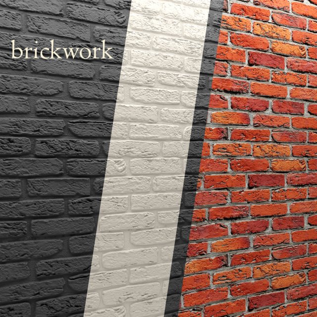 bricks wall 3d Modelo 3D .c4d .max .obj .3ds .fbx .stl .blend 