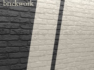 bricks wall 3d Modelo 3D
