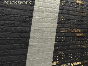 bricks wall 3d 3D Model
