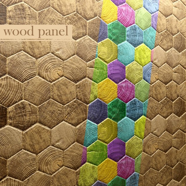wood panel 3d Model 3D .c4d .max .obj .3ds .fbx .stl .blend 
