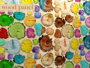 wood panel 3d Modello 3D