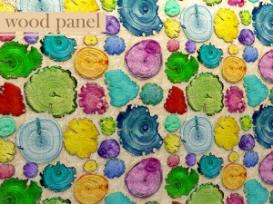 wood panel 3d Modello 3D