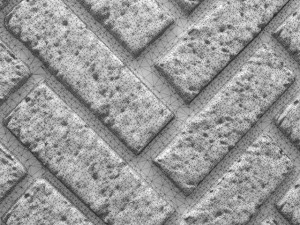 bricks wall 3d 3D Model