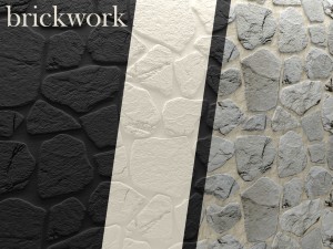 bricks wall 3d 3D Model