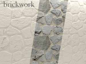 bricks wall 3d Modello 3D