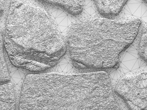 bricks wall 3d 3D Model