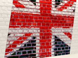 bricks wall 3d 3D मॉडल