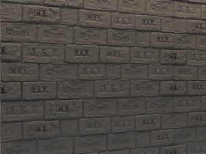 bricks wall 3d 3D Model