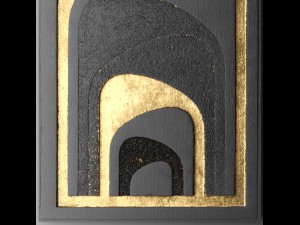 3d wall panel 3D मॉडल