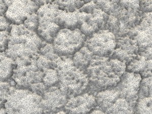 stone and moss Model 3D