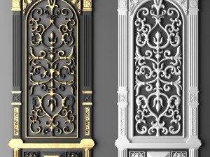 fretwork 3D मॉडल