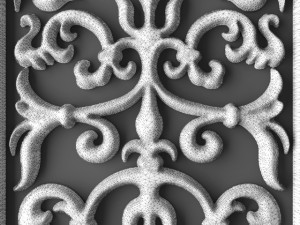 fretwork 3D मॉडल