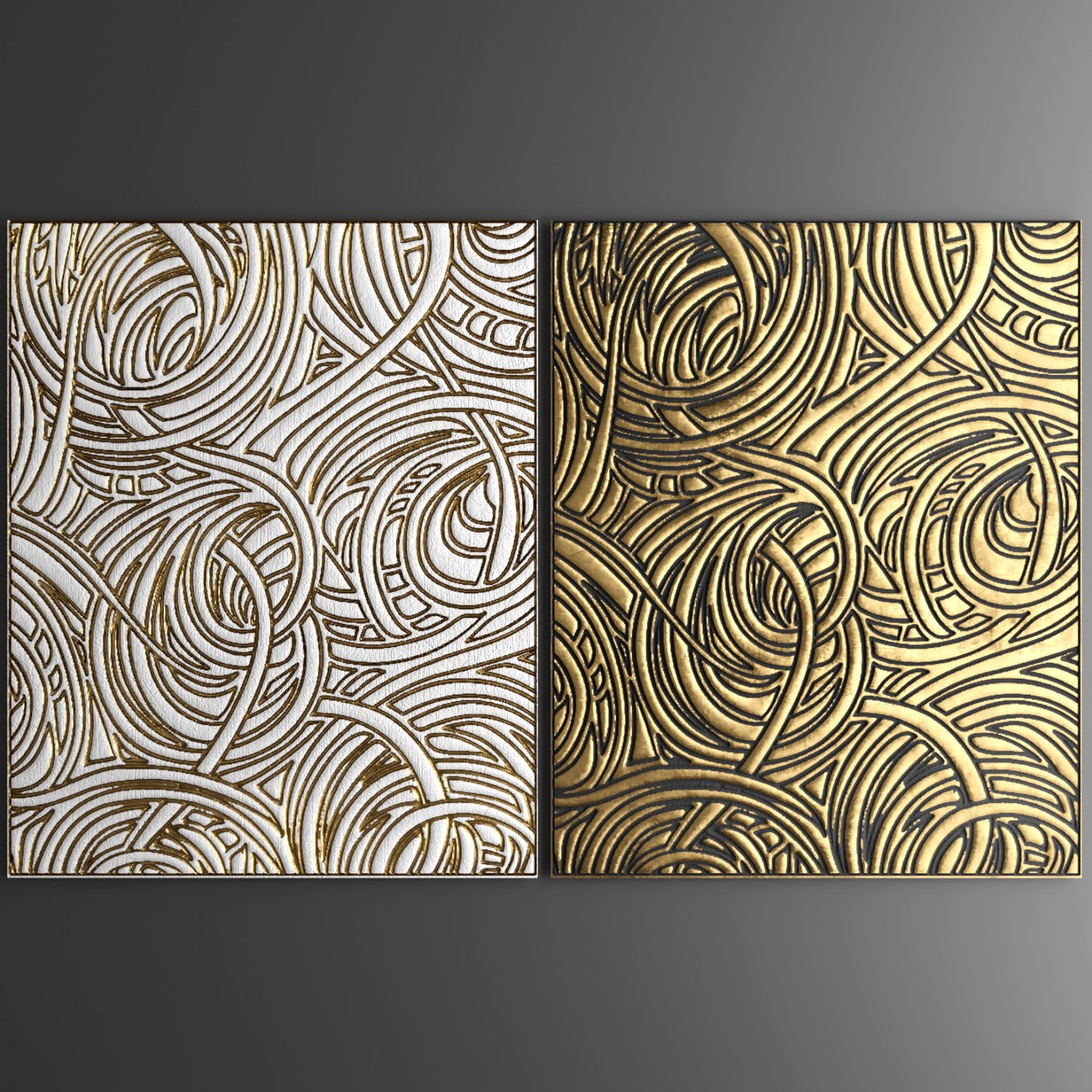 3d wall panel 3D Model .c4d .max .obj .3ds .fbx .stl .blend 