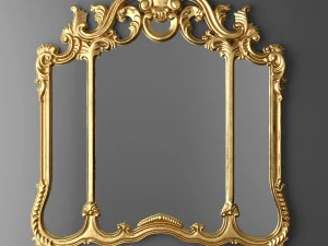 specchio classico Modello 3D