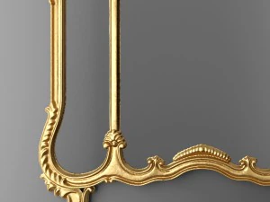 specchio classico Modello 3D