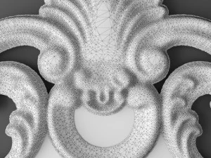 specchio classico Modello 3D