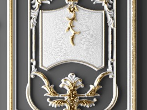 boiserie molding 3D Model