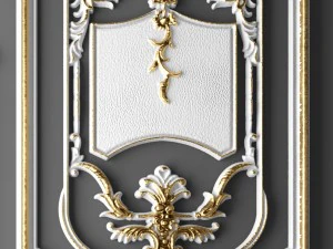 boiserie molding 3D Model