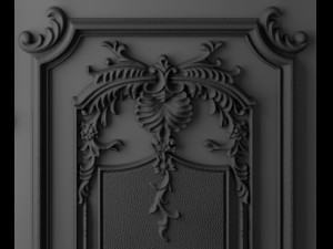 boiserie molding 3D Model