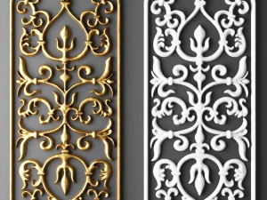 fretwork grille 3D Model
