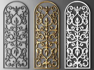 fretwork grille 3D Model