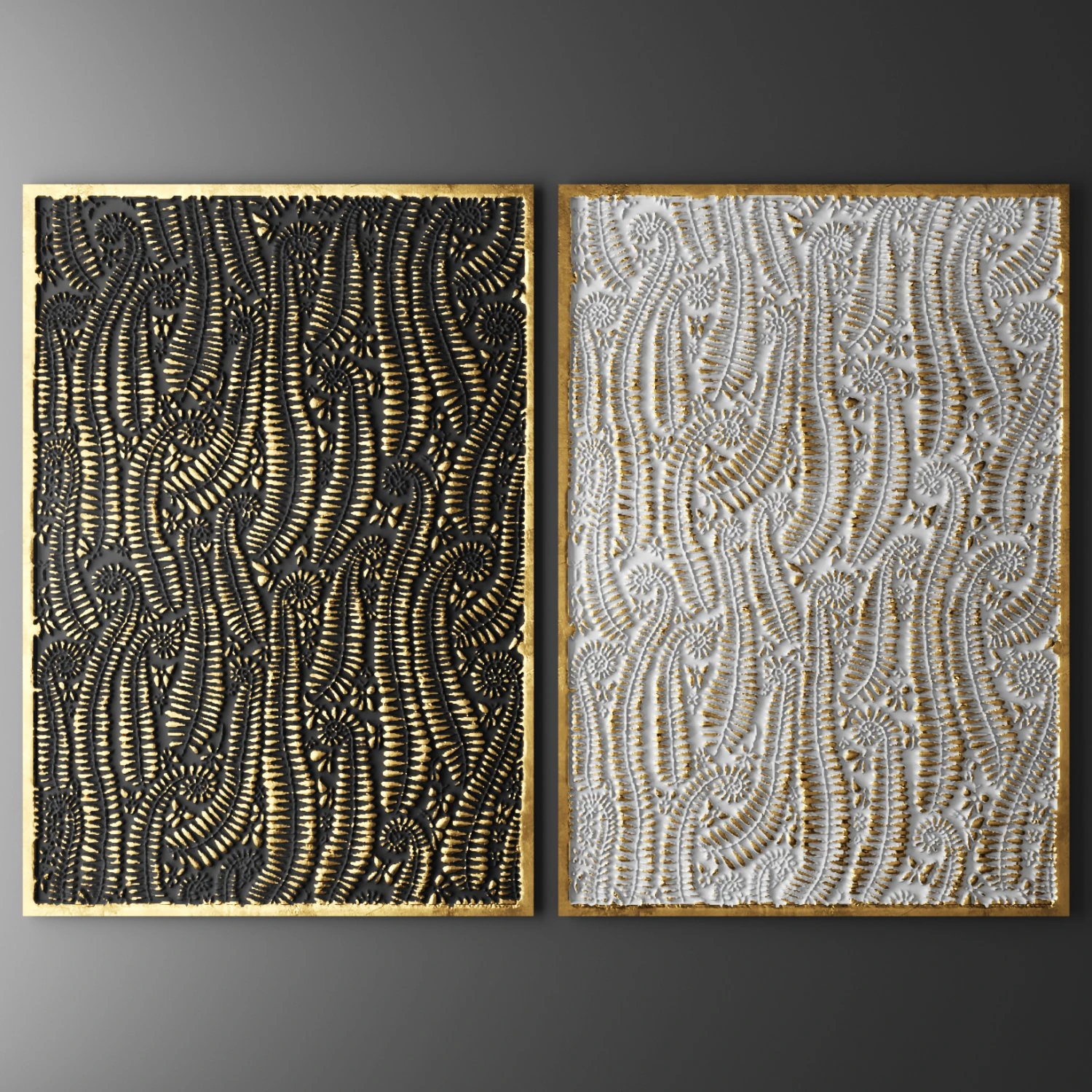 3d wall panel 3D Model .c4d .max .obj .3ds .fbx .stl .blend 