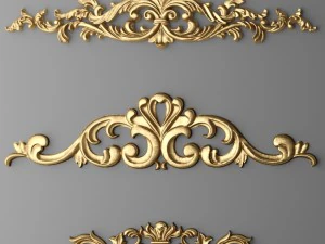 conjunto de calados Modelo 3D