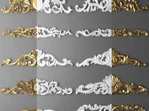 conjunto de calados Modelo 3D