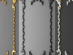 boiserie molding 3D Model
