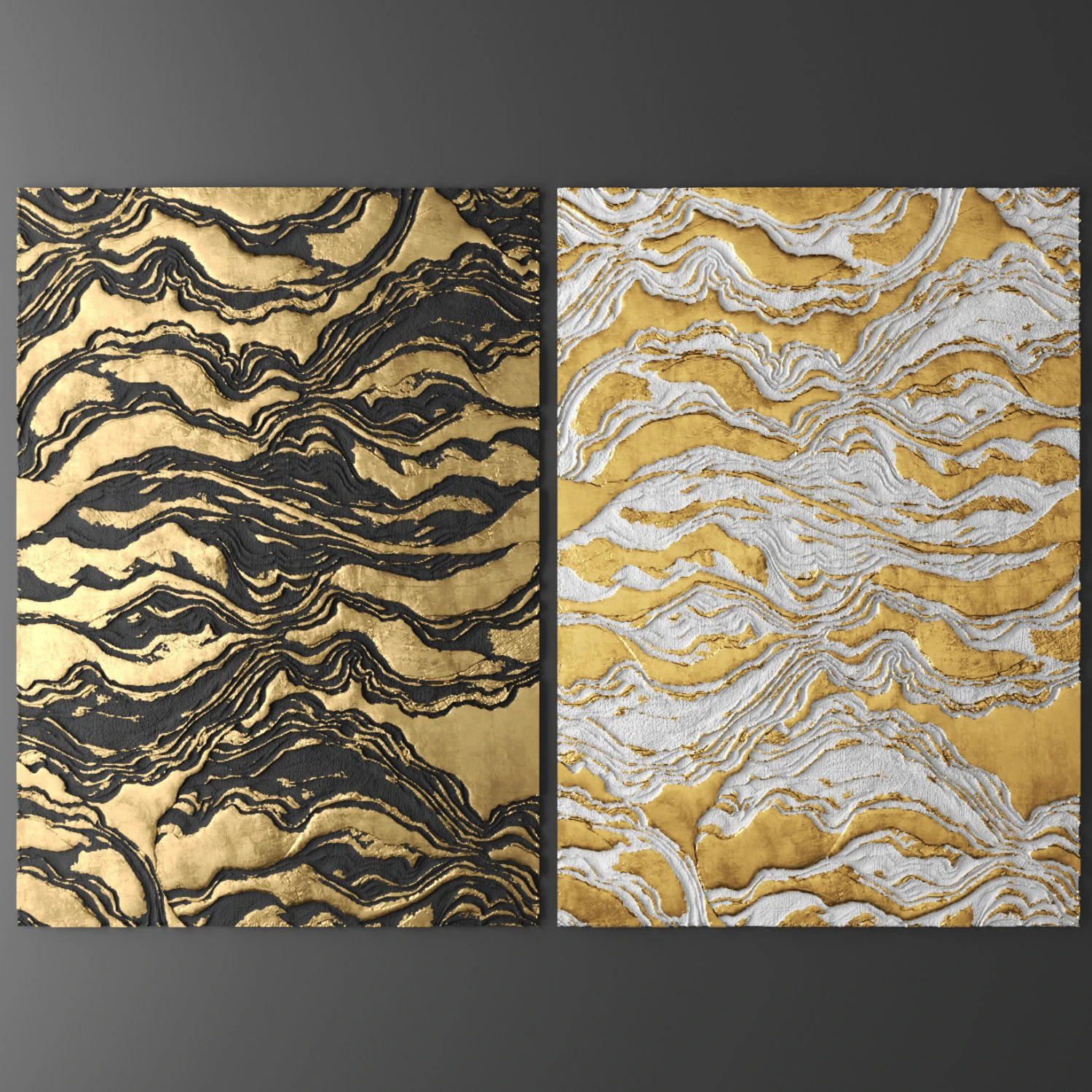 3d wall panel 3D Model .c4d .max .obj .3ds .fbx .stl .blend 