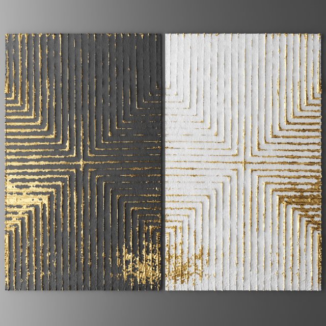 3d wall panel 3D 모델 .c4d .max .obj .3ds .fbx .stl .blend 