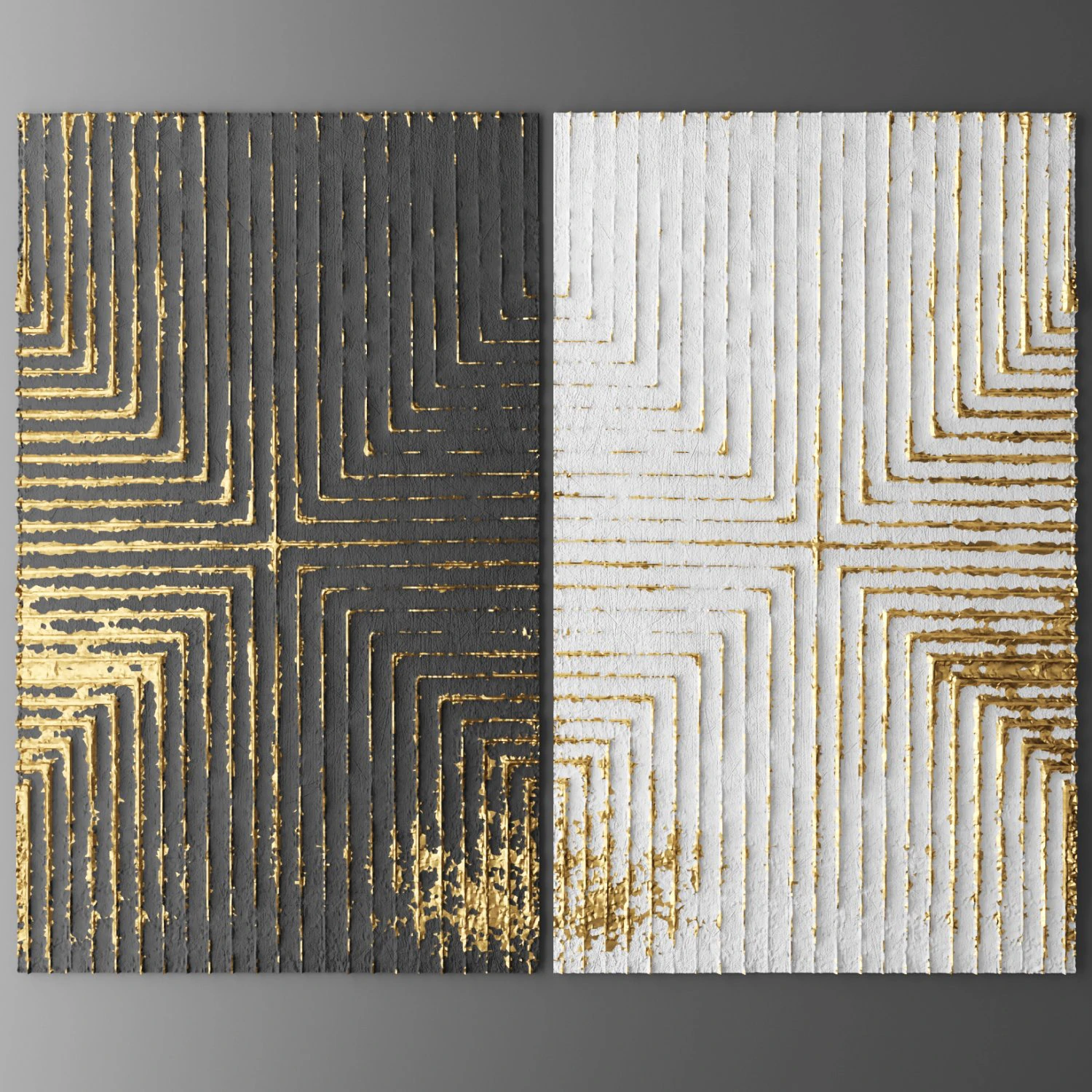 3d wall panel 3D Model .c4d .max .obj .3ds .fbx .stl .blend 