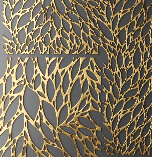 3d panel futurism 3D Model .c4d .max .obj .3ds .fbx .stl .blend 